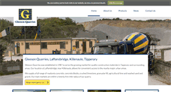 Desktop Screenshot of gleesonquarries.com